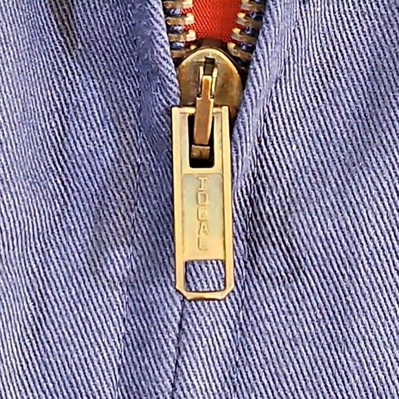 Vintage Charter Club by Jane Justin Jacket Men's Size Large Blue Old Money Luxe - Picture 10 of 16